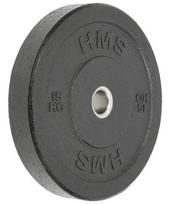 olimpiniai svoriai - Olimpinis svoris HMS CHTBR15, Black, 15 kg - 2 nuotrauka