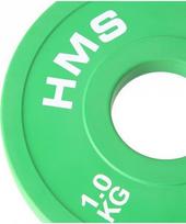 bumper plates svoriai - Olimpinių svorių rinkinys HMS CBRS 01 - 6 nuotrauka