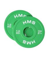 bumper plates svoriai - Olimpinių svorių rinkinys HMS CBRS 01 - 7 nuotrauka