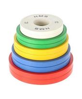 bumper plates svoriai - Olimpinių svorių rinkinys HMS CBRS 01 - 14 nuotrauka