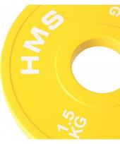bumper plates svoriai - Olimpinių svorių rinkinys HMS CBRS 01 - 17 nuotrauka