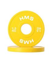 bumper plates svoriai - Olimpinių svorių rinkinys HMS CBRS 01 - 19 nuotrauka