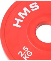 bumper plates svoriai - Olimpinių svorių rinkinys HMS CBRS 01 - 20 nuotrauka