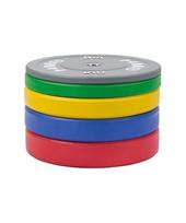 diskas 10kg - Olimpinis svoris HMS CBR10, 10kg, žalias - 3 nuotrauka