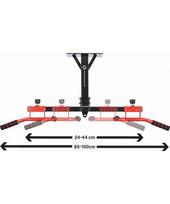 pull bar - HMS Fitness Tightening Bar DD10 Black/Red - 4 nuotrauka