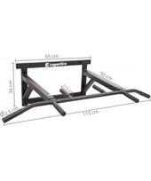 skersinys - Montuojamas prie sienos skersinis prisitraukimams inSPORTline RK130 115x65cm - 2 nuotrauka