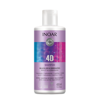 4 dimensijų šampūnas  INOAR 4D Shampoo 400 ml