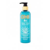 chi garbanotiems plaukams sampunas - CHI Aloe Vera šampūnas garbanotiems plaukams - 340 ml. - 1 nuotrauka