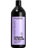 matrix sampunas 1000ml - Matrix Unbreak My Blonde Shampoo šampūnas šviesintiems plaukams - 1000 ml. - 1 nuotrauka