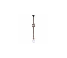 Verners Rope Ceiling Lamp 60W E27 Brown
