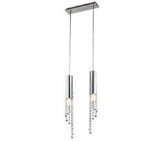 Candellux Duero 32-25265 2x3W GU10 LED Hanging Lamp Chrome