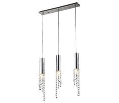 Candellux Duero 33-25272 3x3W GU10 LED Hanging Lamp Chrome