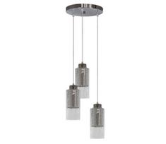 Candellux Libano 33-51691 3x60W E27 Hanging Ceiling Lamp Silver