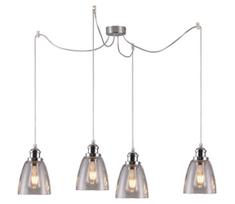 Candellux Voica 4x40W E27 Hanging Ceiling Lamp Chrome