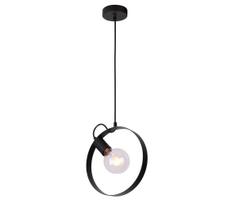 pakabinamos juodos lubos - Candellux Nexo 40W E27 Hanging Ceiling Lamp Black - 1 nuotrauka