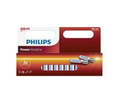 Philips Power Alkaline Batteries AAA x12