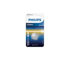 3v baterijos - Elementai Philips CR2032 Lithium 3 V (20.0 x 3.2) - 1 nuotrauka