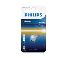 cr1220 - Elementai Philips CR1220 Lithium 3 V (12.0 x 2.0) - 1 nuotrauka