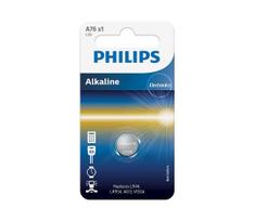lr44 a76 - Elementai Philips Alkaline 1.5V (LR44 / LR1154) - 1 nuotrauka