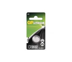 1 vnt ličio sagos formos baterija CR2032 GP 3V / 220mAh