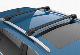 stogo - Stogo skersiniai Turtle AIR1 BMW X5 E53 1999-2006 juodi - 3 nuotrauka