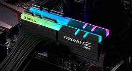 3600mhz ddr4 ram - G.Skill DDR4 - 16 GB -3600 - CL - 18 - Dual Kit, Trident Z RGB (juodas, F4-3600C18D-16GTZR) - 3 nuotrauka