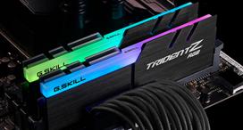 3600mhz ddr4 ram - G.Skill DDR4 - 16 GB -3600 - CL - 18 - Dual Kit, Trident Z RGB (juodas, F4-3600C18D-16GTZR) - 5 nuotrauka