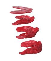 dantu apsaugos - Dantų apsauga suaugusiems SISU 1.6 Aero Medium -  Intense Red - 5 nuotrauka