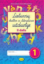 Lietuvių kalbos ir literatūros užduotys 1 klasei antra dalis