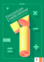 ausrele vencloviene, ausra jankauskiene - Žingsniuok į matematiką! Matemaikos uždaviniai 1 kl. - 2 nuotrauka