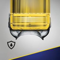 gillette fusion 5 galvutes - Gillette Fusion ProShield skutimosi peiliukai (4 vnt) - 5 nuotrauka