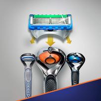 skutimosi peiliukai - Gillette Fusion Proglide skutimosi peiliukai (8 vnt) - 2 nuotrauka