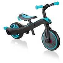trikojis - Balansinis dviratis Globber 3in1 Explorer Trike Teal - 2 nuotrauka