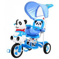 triratuko stogelis - Triratukas „Panda“, mėlynas - 1 nuotrauka