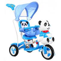 triratuko stogelis - Triratukas „Panda“, mėlynas - 5 nuotrauka