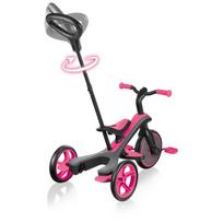 triratukas paspirtukas - GLOBBER  Trike Explorer 4in1, pink, 632-110 - 2 nuotrauka