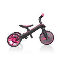 triratukas paspirtukas - GLOBBER  Trike Explorer 4in1, pink, 632-110 - 8 nuotrauka
