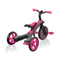 triratukas paspirtukas - GLOBBER  Trike Explorer 4in1, pink, 632-110 - 9 nuotrauka