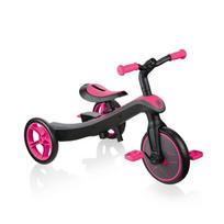 triratukas paspirtukas - GLOBBER  Trike Explorer 4in1, pink, 632-110 - 11 nuotrauka