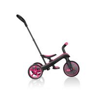 triratukas paspirtukas - GLOBBER  Trike Explorer 4in1, pink, 632-110 - 12 nuotrauka