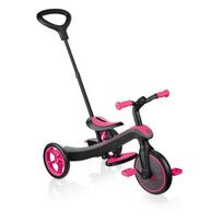 triratukas paspirtukas - GLOBBER  Trike Explorer 4in1, pink, 632-110 - 14 nuotrauka