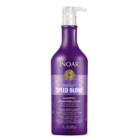 inoar speed blond - Inoar Speed Blond Pilkinantis, spalvą koreguojantis šampūnas, 1000ml - 1 nuotrauka