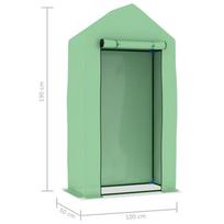 Šiltnamis su plieniniu rėmu, 1x0,5x1,9m, 0,5m²