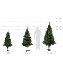 dirbtine pusis - Artificial Christmas Tree Pine Pola 2021 Year 1.5m - 3 nuotrauka