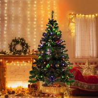 juoda eglute - Artificial Christmas Tree Lena 2.2m - 2 nuotrauka