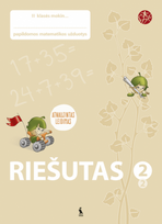 Riešutas. Papildomos matematikos užduotys II klasei. 2-asis sąsiuvinis (serija „Šok“) Atnaujintas leidimas