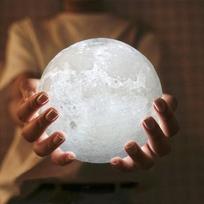 menulei - 3D mėnulio formos eterinių aliejų difuzorius - 1 nuotrauka
