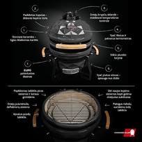 kamado junior - Kamado Club Junior Grey (Pilka) - 3 nuotrauka