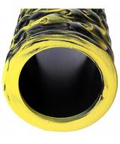 masazinis volas - Treniruočių volas HMS FS133 geltonas-juodas, 33cm - 4 nuotrauka