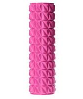 treniruociu cilindras - Treniruočių volas HMS FS205 rožinis, 45cm - 3 nuotrauka